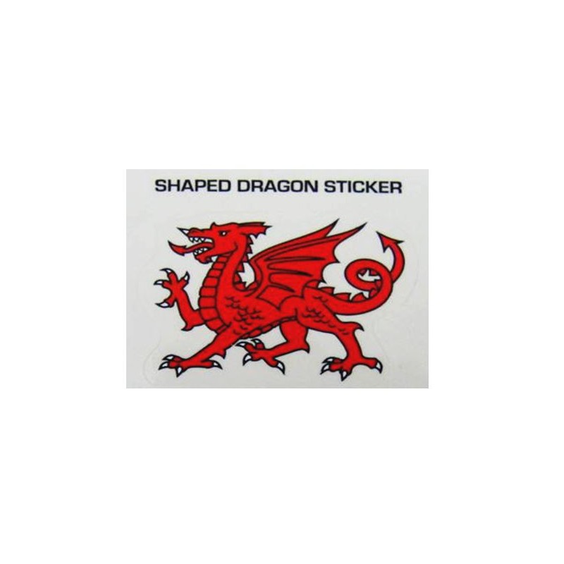 Large Cutout Dragon Sticker
