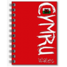 A5 Cymru Lined Notebook