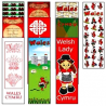 Wales Fun Card Bookmarks