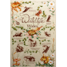 Wildlife of Wales Tea Towel