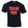 Mens Wales T-Shirt Black