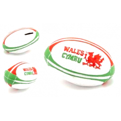 Wales Rugby Ball Resin...