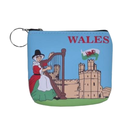 Wales Zip Coin Purse