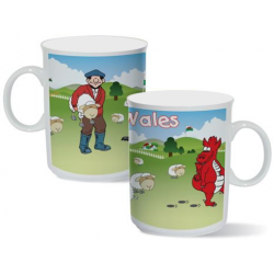 Wales Comic Mug