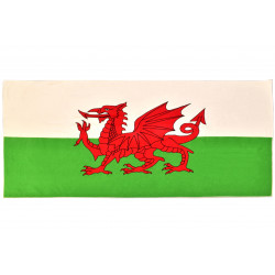 Wales Flag Microfibre Beach Towel (75x150cm)
