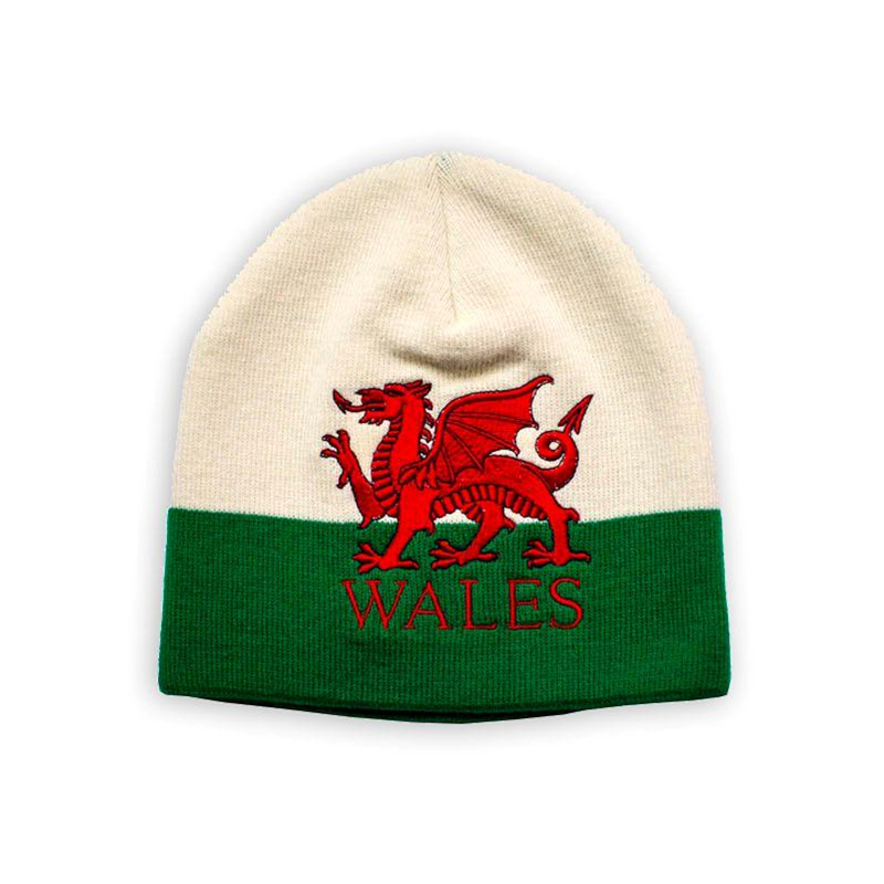 Wales Dragon Adult Beanie Hat