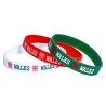Wales Silicone Wrist Bands