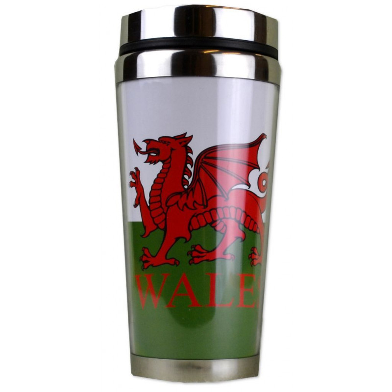 Welsh Flag Travel Mug