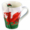 Wales Flag Latte China Mug
