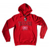 Embroidered Wales Adult Hoodie Red.