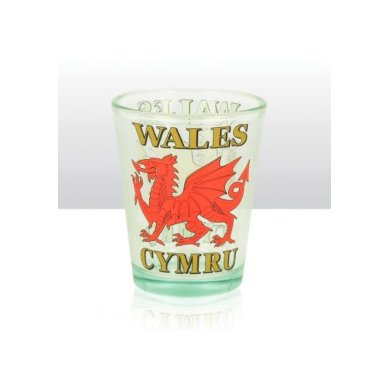 Wales / Cymru Dragon Shot Glass