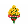 Wales Daffodil Resin Magnet