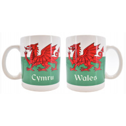 Wales Cymru Flag Mug 11oz