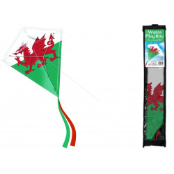 Single Line Wales Flag Kite