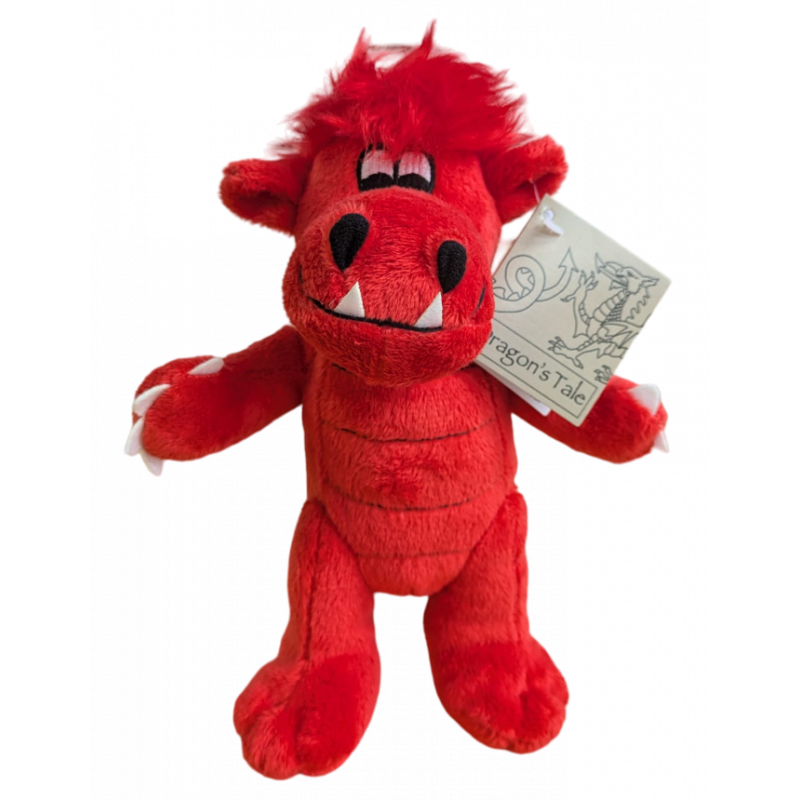 Medium Standing Dragon Soft Toy 18cm