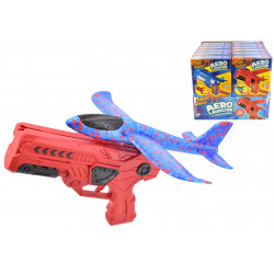 Small Foam Aeroplane & Launcher Boxed