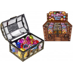 Gems And Coins Treasure Chest - Display Box