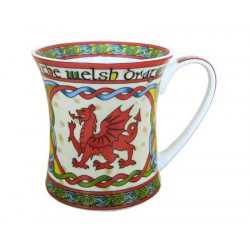 Welsh Weave Dragon Mug