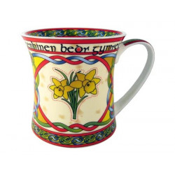Welsh Weave Daffodil Mug