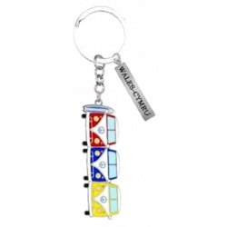 Wales - Cymru Camper Bus Keyring