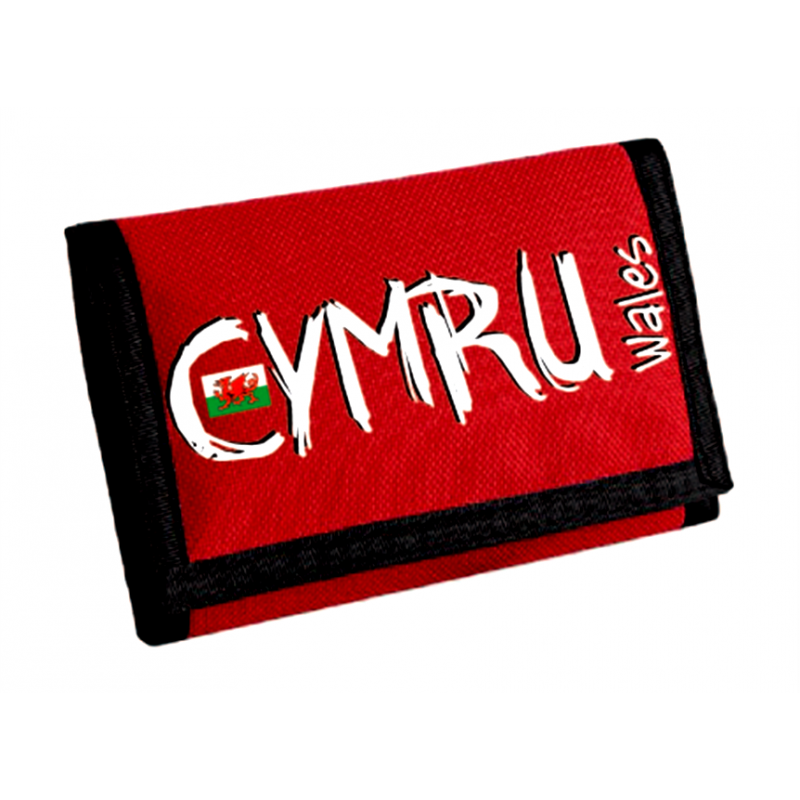 Cymru Ripper Velcro Wallet
