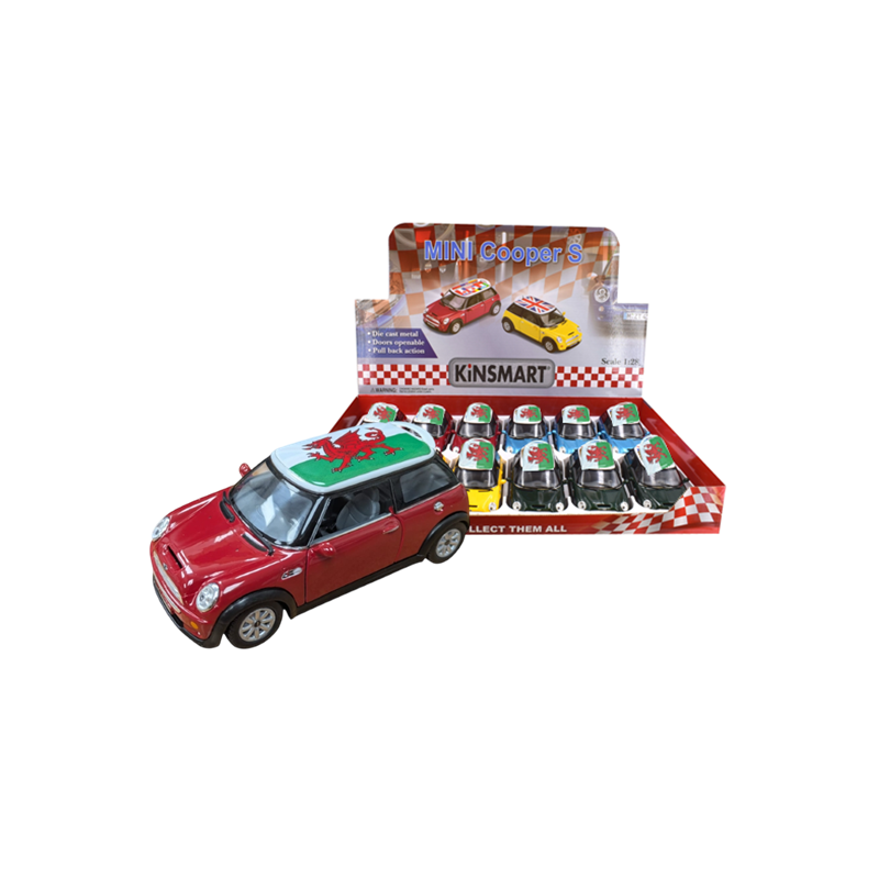 Mini Car with Flag Roof