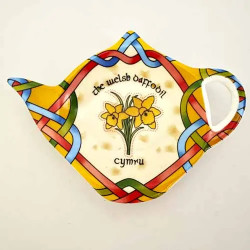 Welsh Weave Daffodil Teabag Tidy