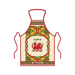 Welsh Weave Dragon Apron