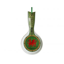 Celtic Window Dragon Spoon Rest