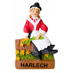 Personalised Welsh Lady Magnet