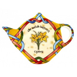 Welsh Weave Daffodil Teabag Tidy