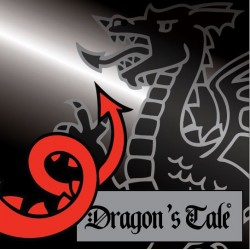 Cutout Dragon Metal Keyring