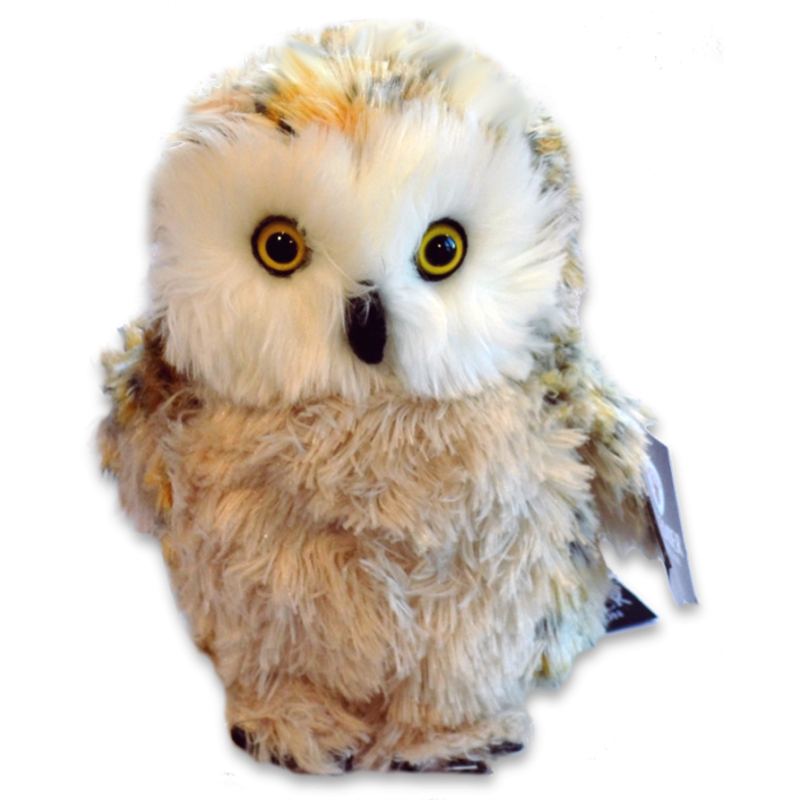 28cm Fluffy Owl
