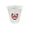 9" Transparent Crab Bucket With Print