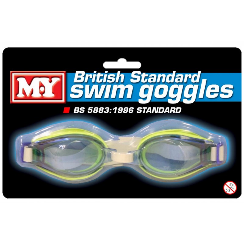"M.Y" British Standard Goggles On Blistercard