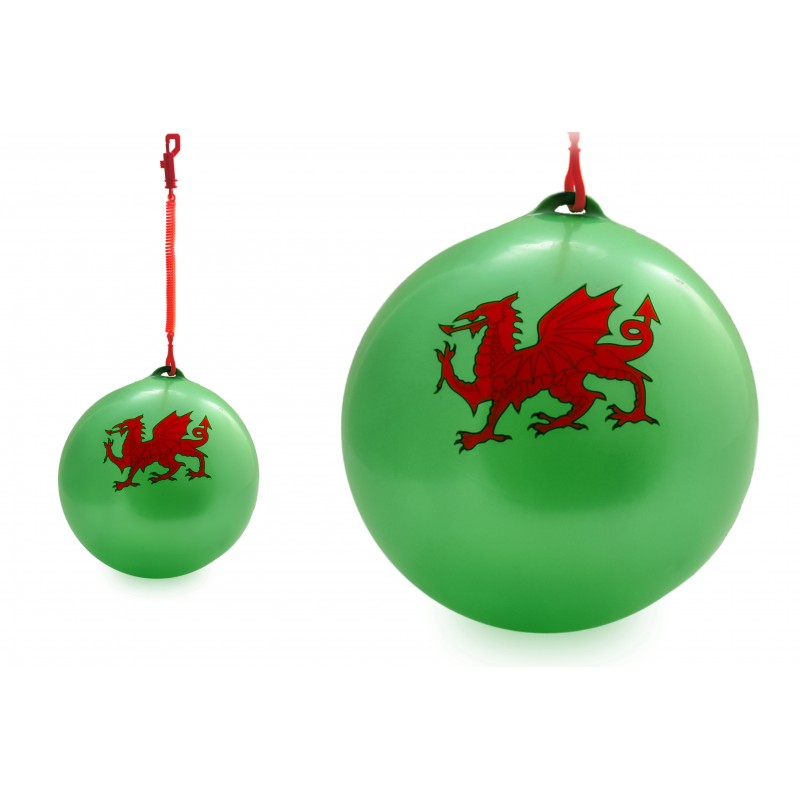 Wales Ball On Lead with Keychain
