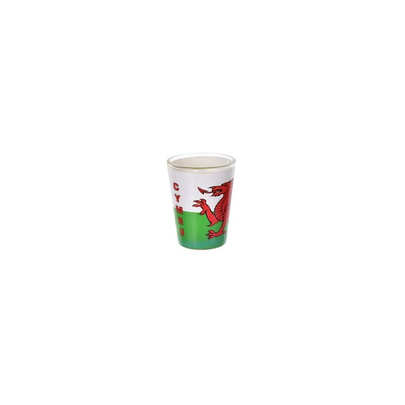 Wales Cymru Dragon Shot Glass