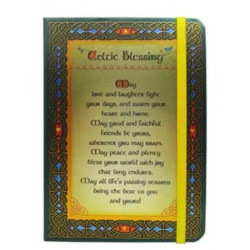 Celtic Blessing Notebook 18cm