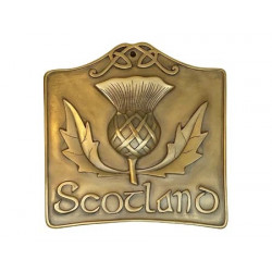Scottish Thistle Plaque