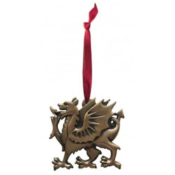 Welsh Dragon Hanging Ornament